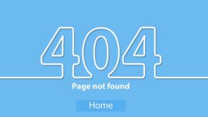 Lỗi 404; lỗi 404 not found